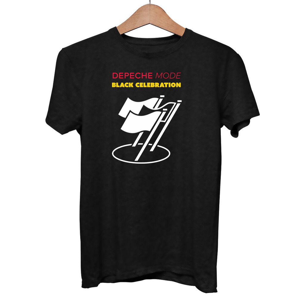 Depeche Black Celebration Symbols Band T-Shirt